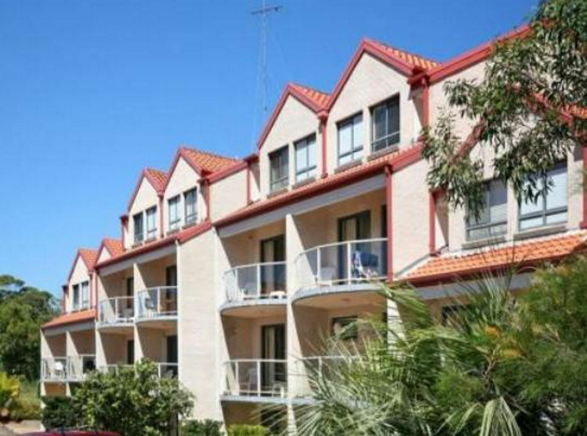 Nelson Bay Breeze Aparthotel Exteriör bild