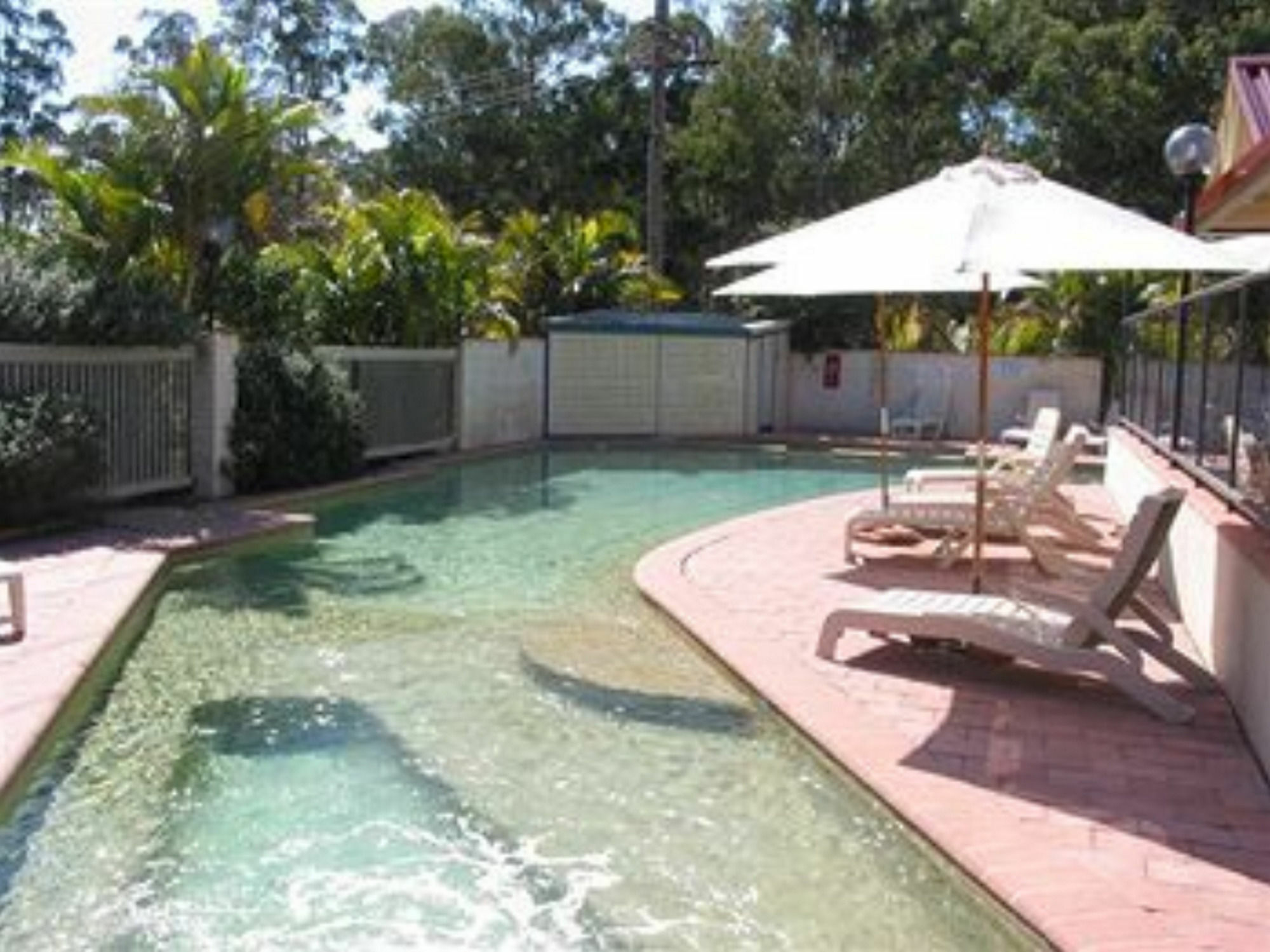 Nelson Bay Breeze Aparthotel Exteriör bild